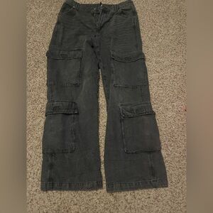 Dark grey carpenter pants from H&M in size 8